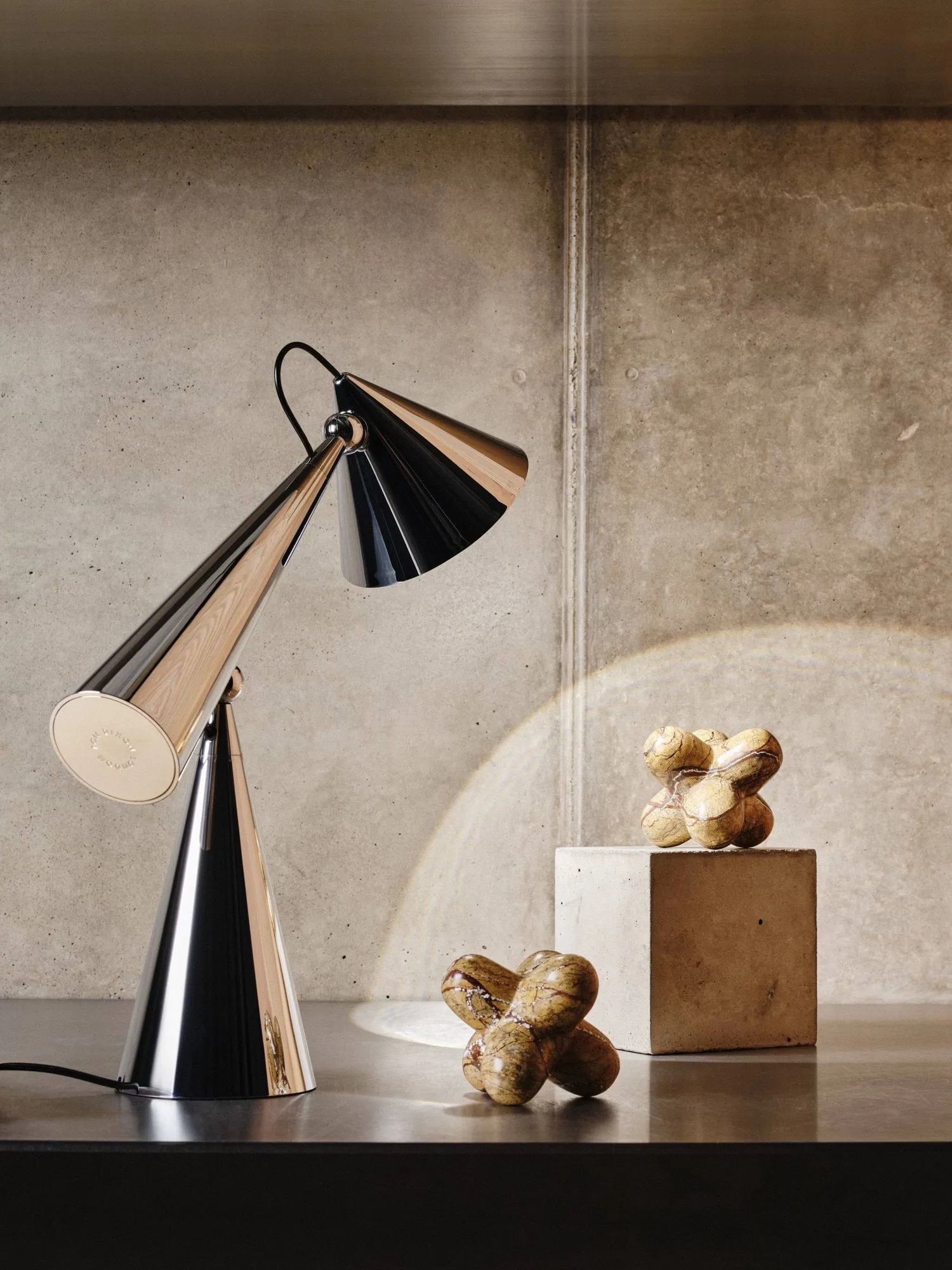 Jack koriste-esine, Forest brown marmori, 10x8,5 cm Tom Dixon