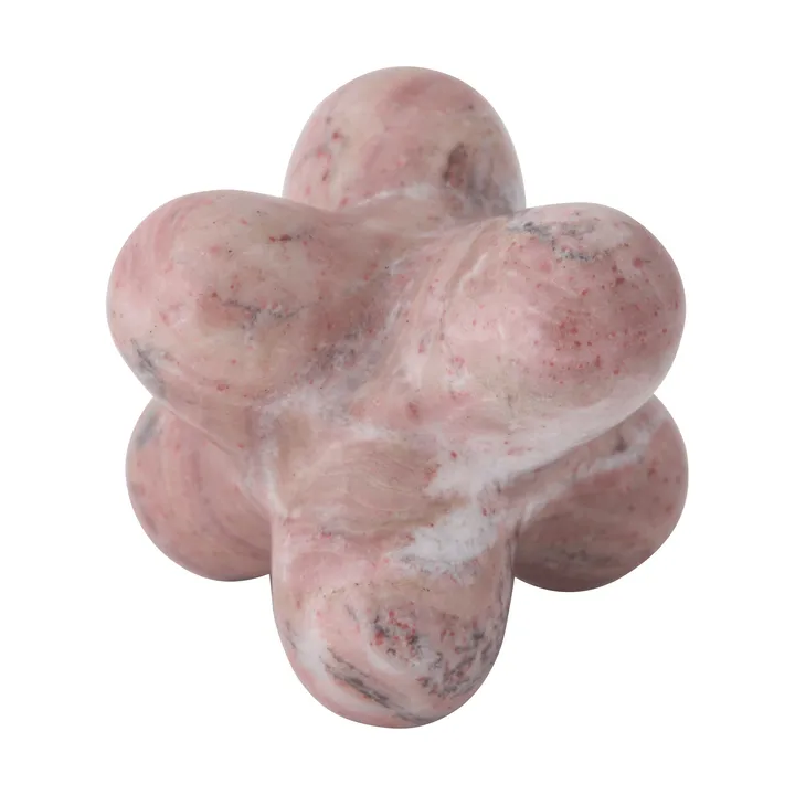 Jack koriste-esine - Pink indian onyx, 10x8,5 cm - Tom Dixon