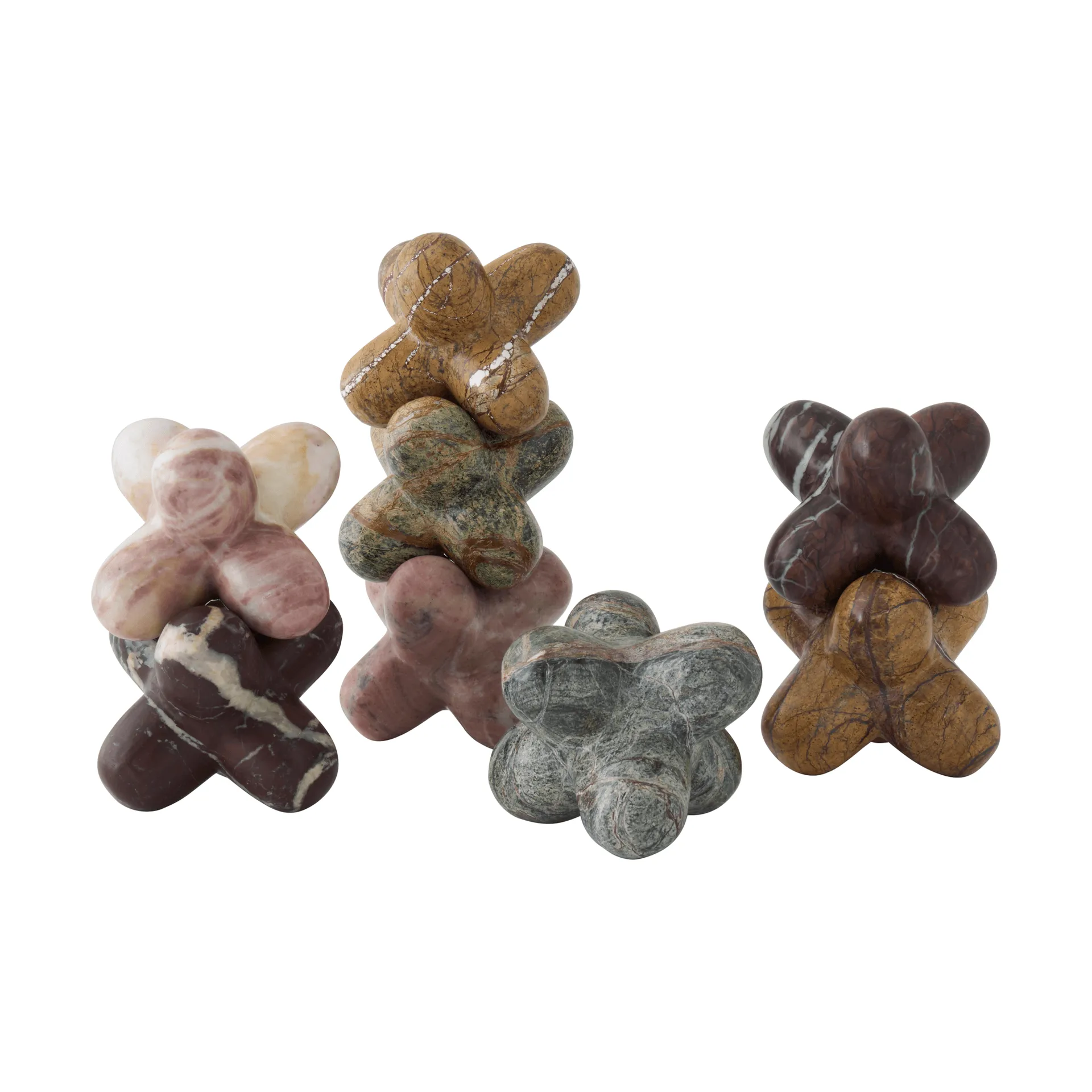 Jack koriste-esine, Pink indian onyx, 10x8,5 cm Tom Dixon
