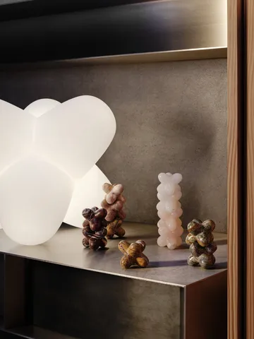 Jack koriste-esine - Pink indian onyx, 10x8,5 cm - Tom Dixon