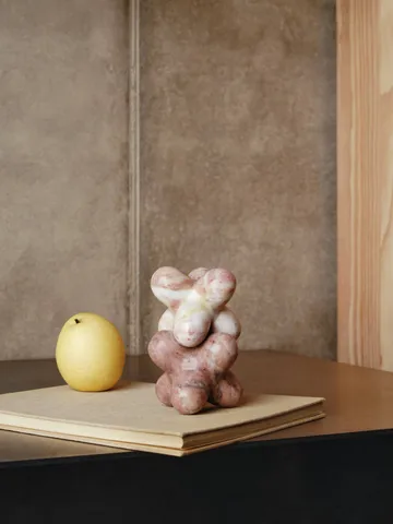 Jack koriste-esine - Pink indian onyx, 10x8,5 cm - Tom Dixon