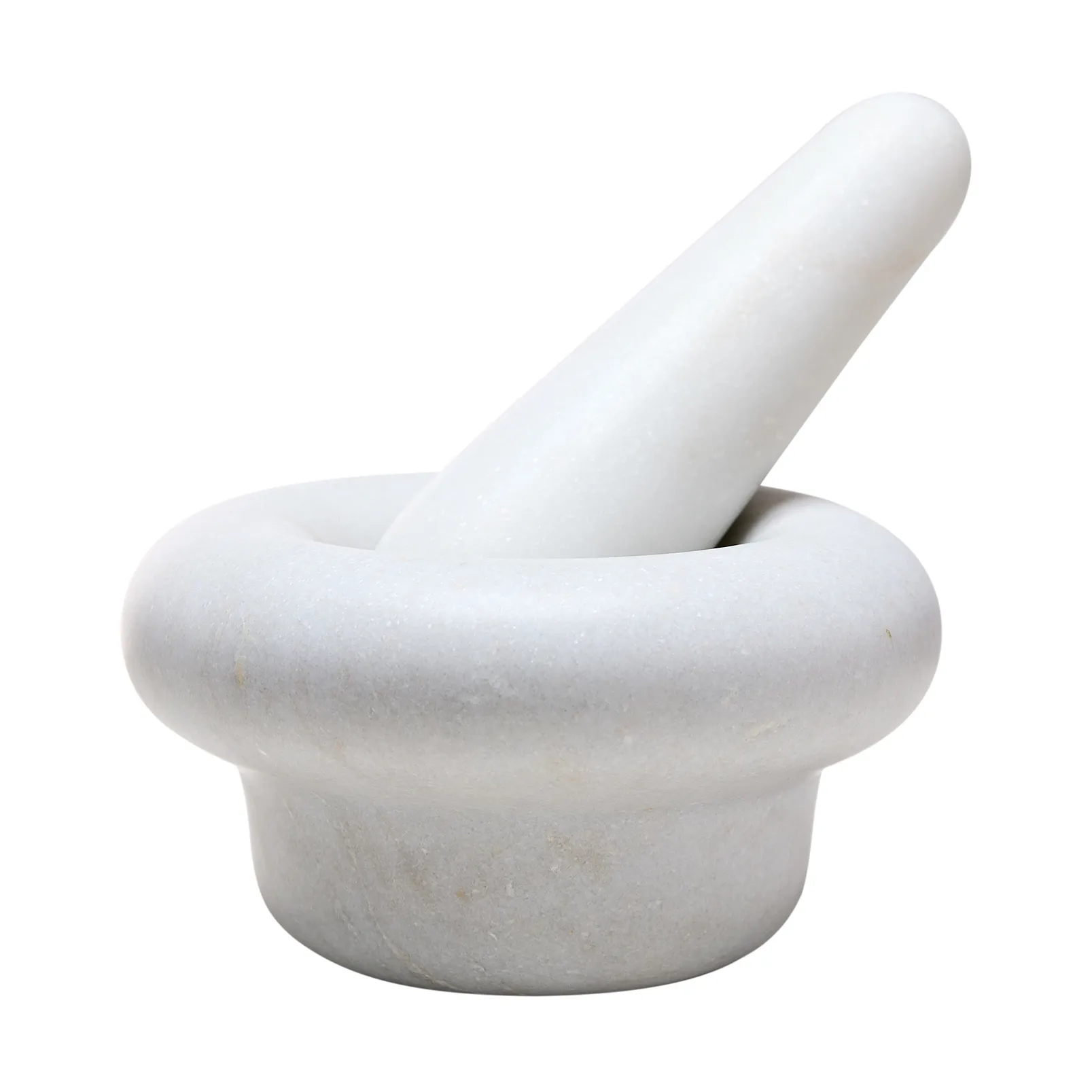 Kivimortteli Ø20 cm, Valkoinen marmori Tom Dixon