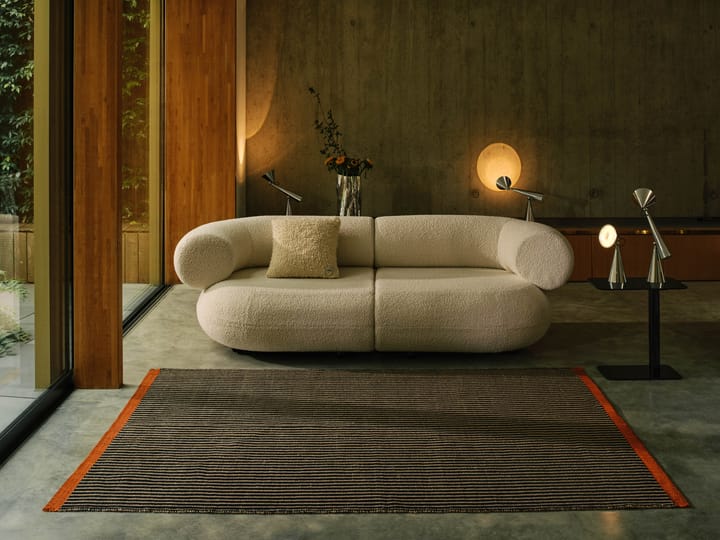 Line matto, Musta 200x300 cm Tom Dixon
