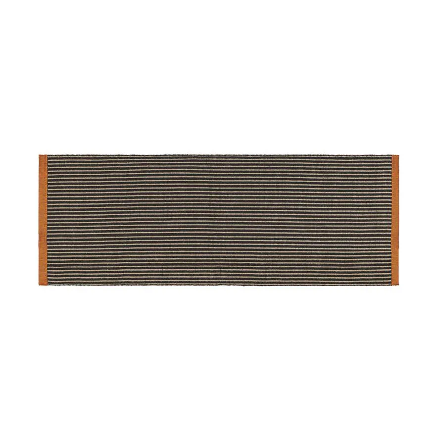 Line matto, Musta 70x250 cm Tom Dixon