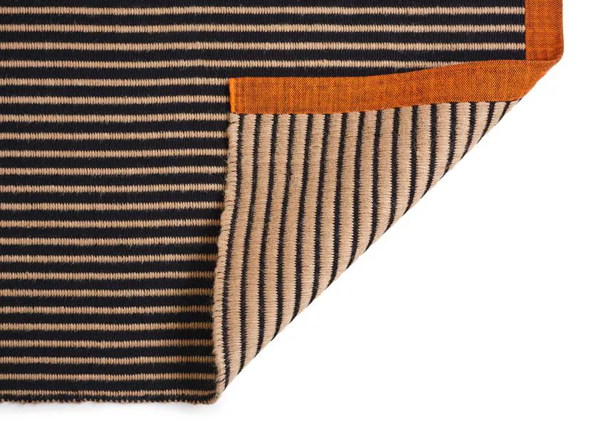 Line matto, Musta 70x250 cm Tom Dixon