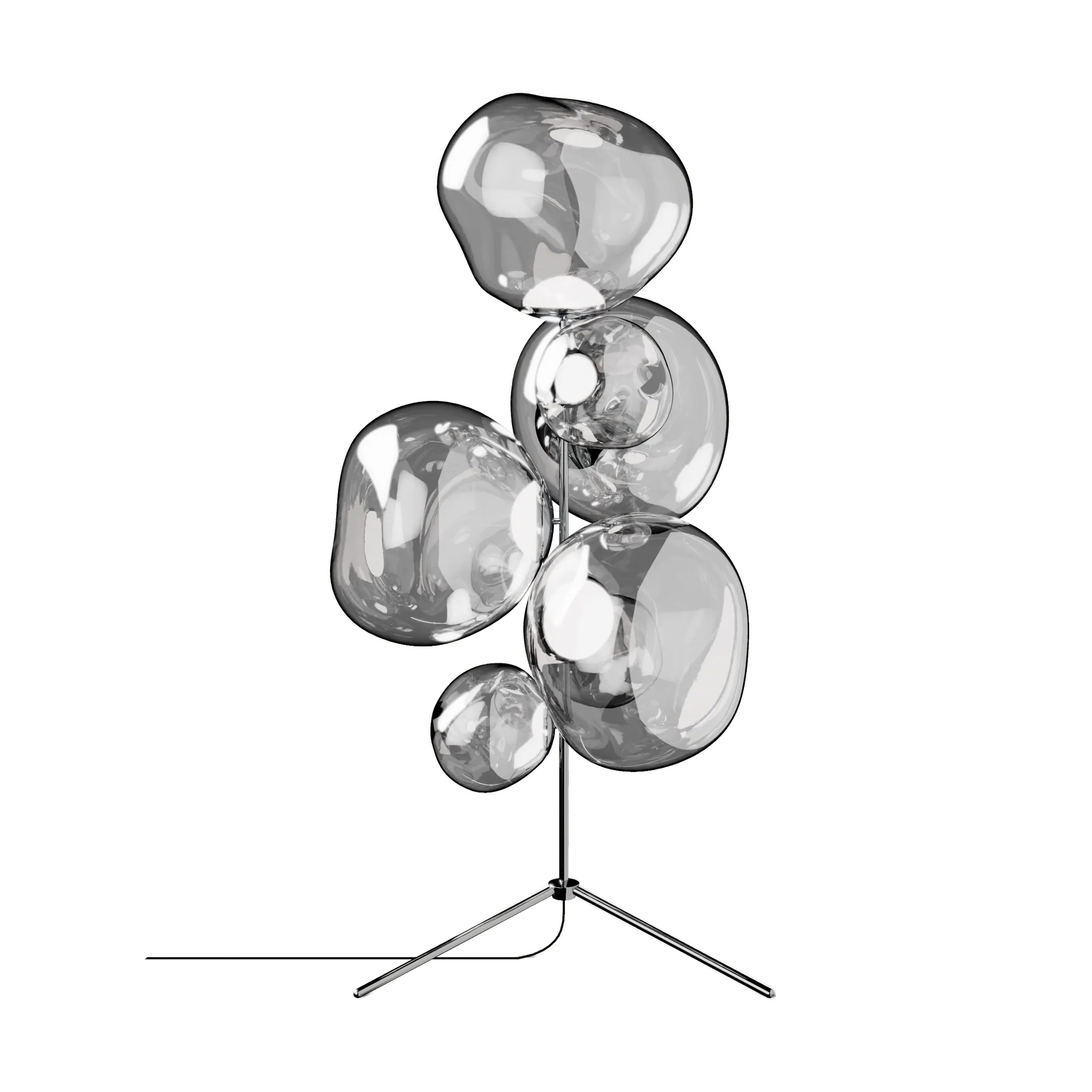 Melt Chandelier lattiavalaisin LED 175 cm, Hopea Tom Dixon