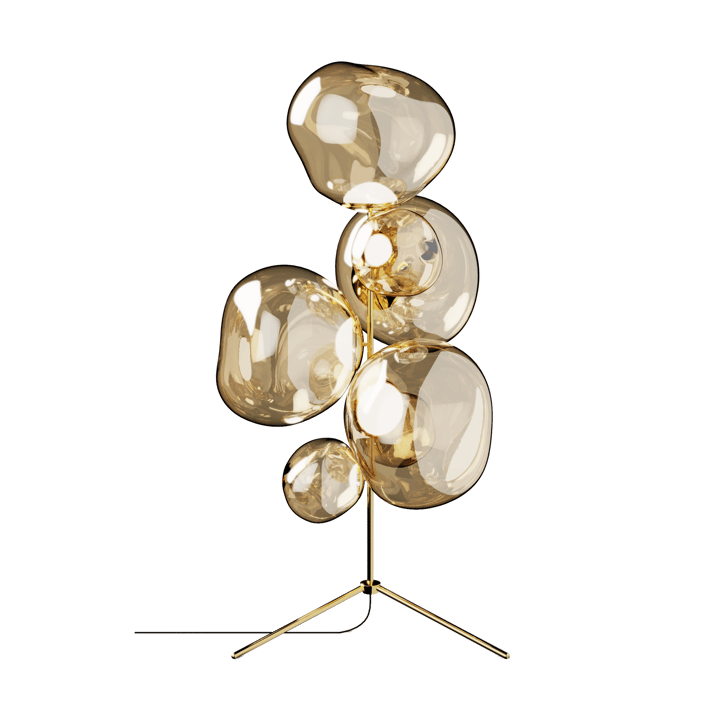 Melt Chandelier lattiavalaisin LED 175 cm - Kulta - Tom Dixon