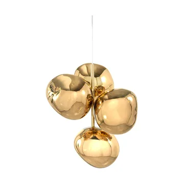 Melt Chandelier mini kattokruunu LED 63,4 cm - Kulta - Tom Dixon