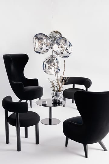 Melt Chandelier pieni kattokruunu LED 103 cm - Hopea - Tom Dixon