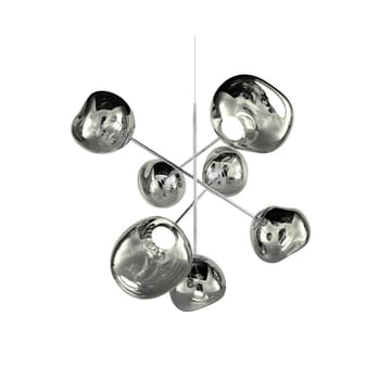 Melt Chandelier suuri kattokruunu LED 196 cm - Hopea - Tom Dixon