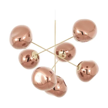 Melt Chandelier suuri kattokruunu LED 196 cm - Kupari - Tom Dixon