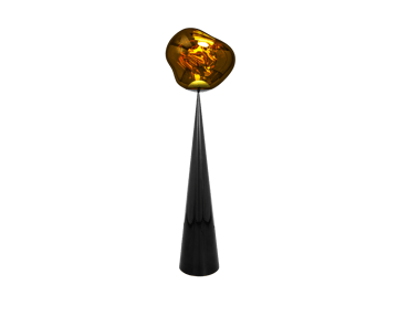 Melt Cone fat lattiavalaisin LED 174,5 cm - Kulta - Tom Dixon
