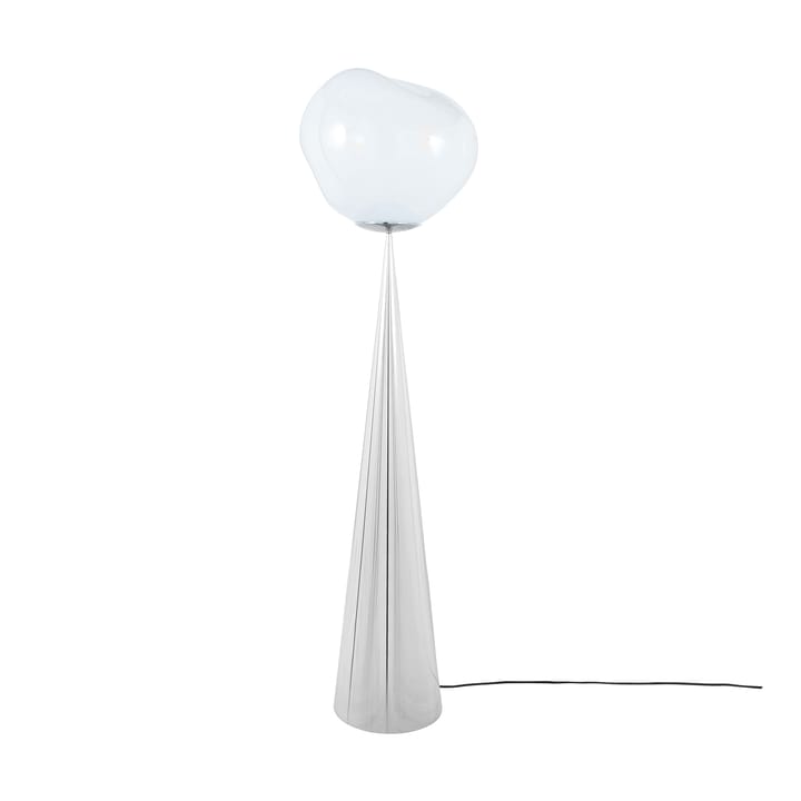 Melt Cone fat lattiavalaisin LED 174,5 cm - Opal-silver - Tom Dixon
