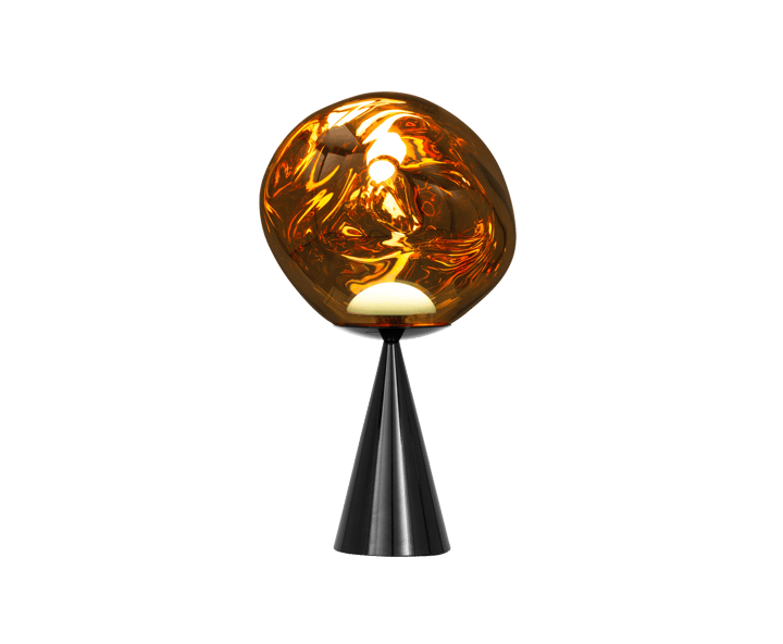 Melt Cone fat pöytävalaisinLED 46,5 cm, Kulta Tom Dixon