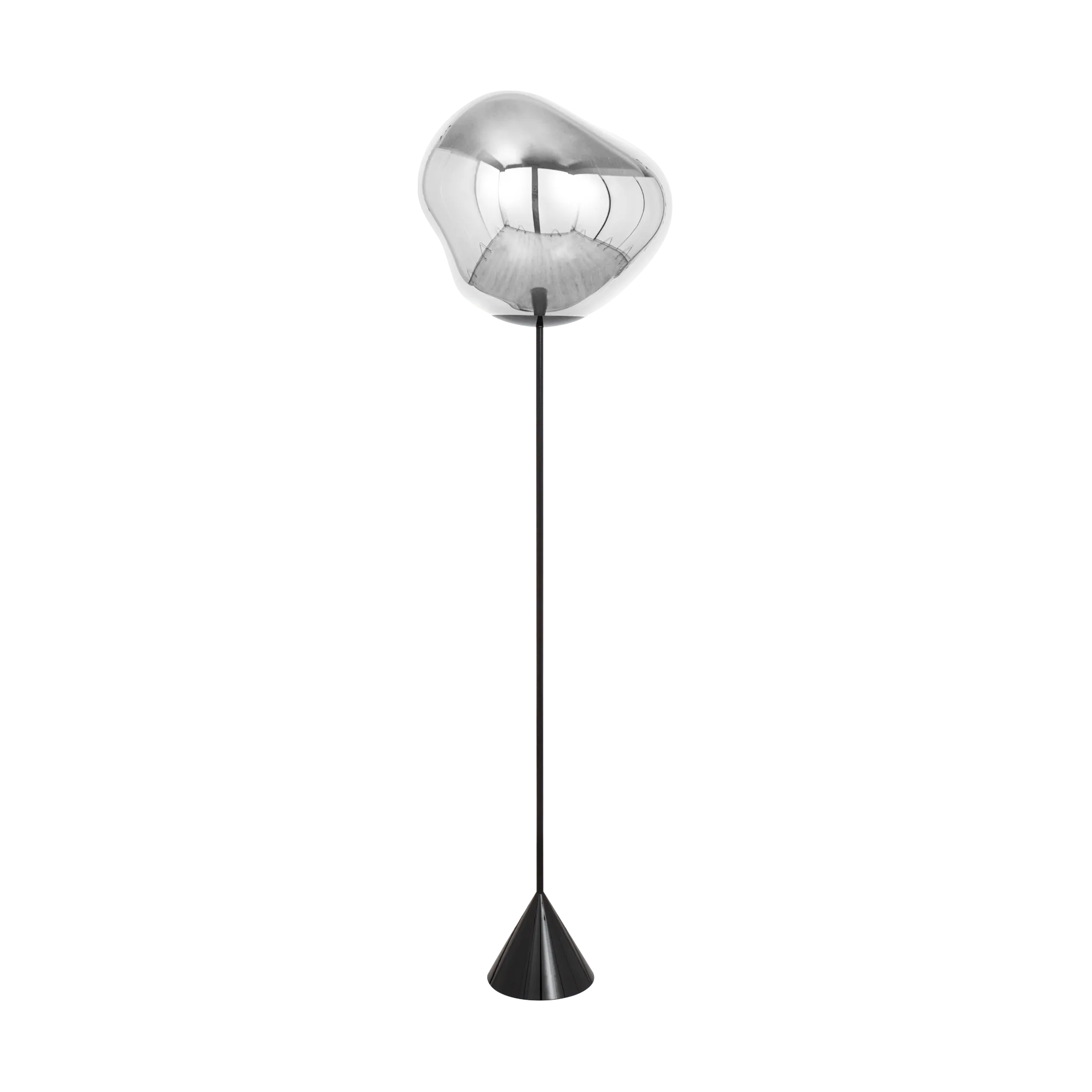 Melt Cone slim lattiavalaisin LED 180 cm, Hopea Tom Dixon