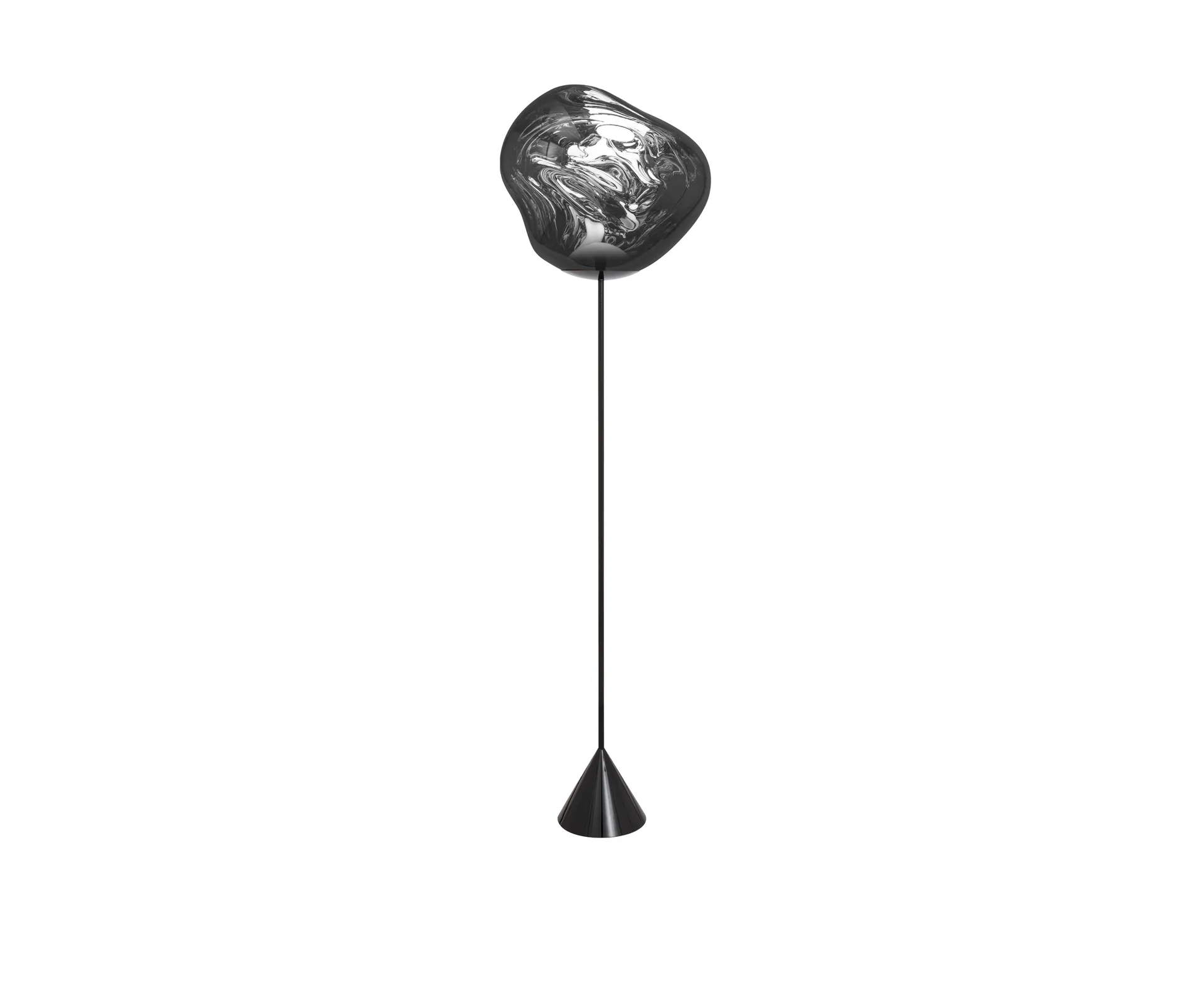 Melt Cone slim lattiavalaisin LED 180 cm, Hopea Tom Dixon