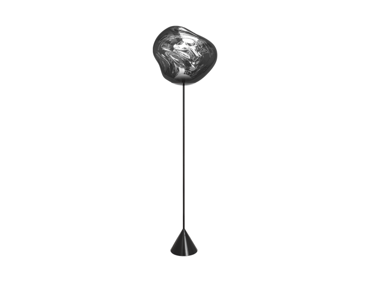 Melt Cone slim lattiavalaisin LED 180 cm, Hopea Tom Dixon