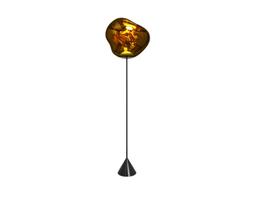 Melt Cone slim lattiavalaisin LED 180 cm - Kulta - Tom Dixon