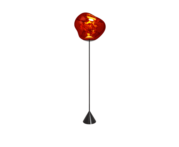 Melt Cone slim lattiavalaisin LED 180 cm, Kupari Tom Dixon