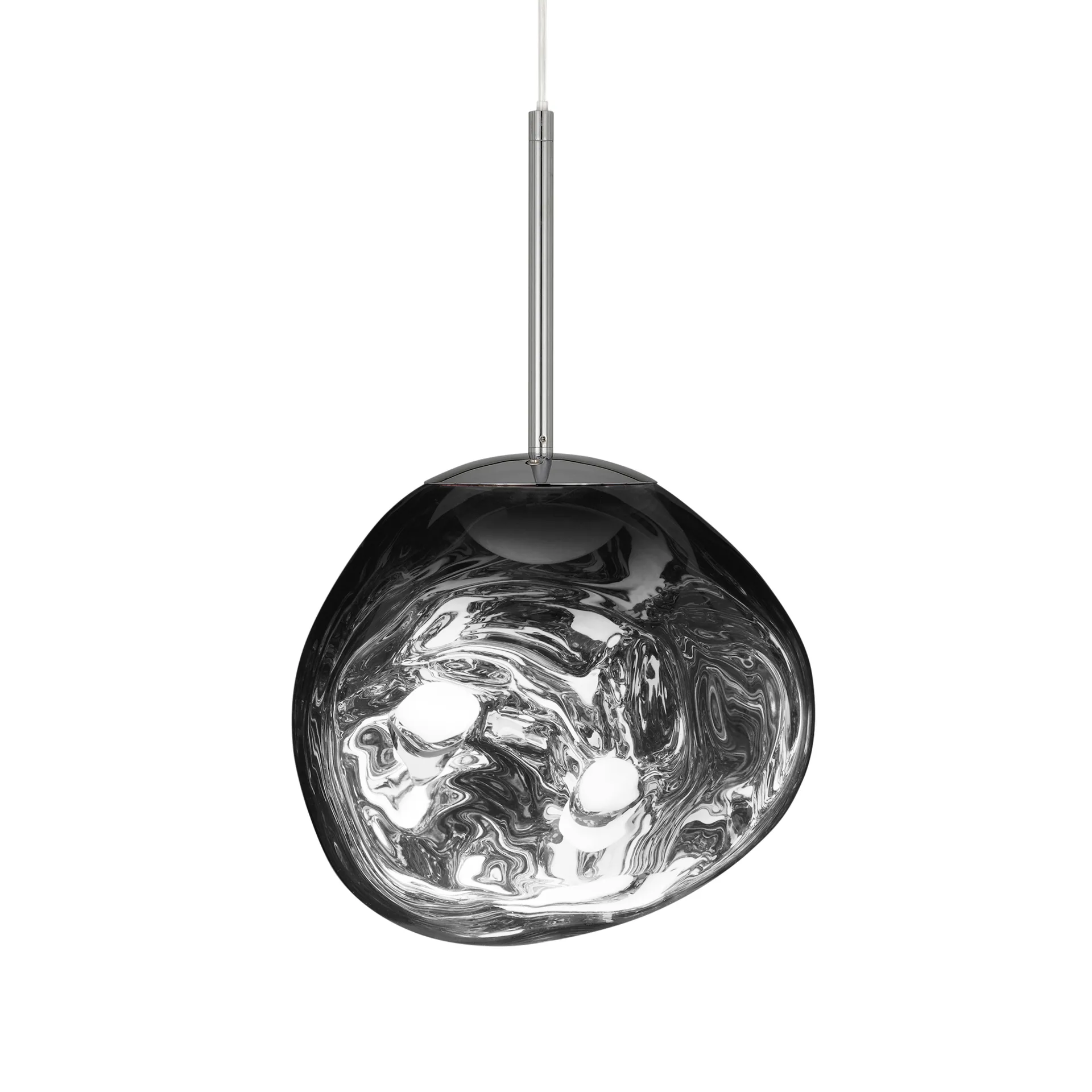 Melt-kattovalaisin LED, Kromi, mini 27x28 cm Tom Dixon