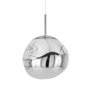 Melt-kattovalaisin LED - Kromi, mini 27x28 cm - Tom Dixon