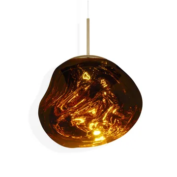 Melt-kattovalaisin LED - Kultainen, medium 50x50 cm - Tom Dixon