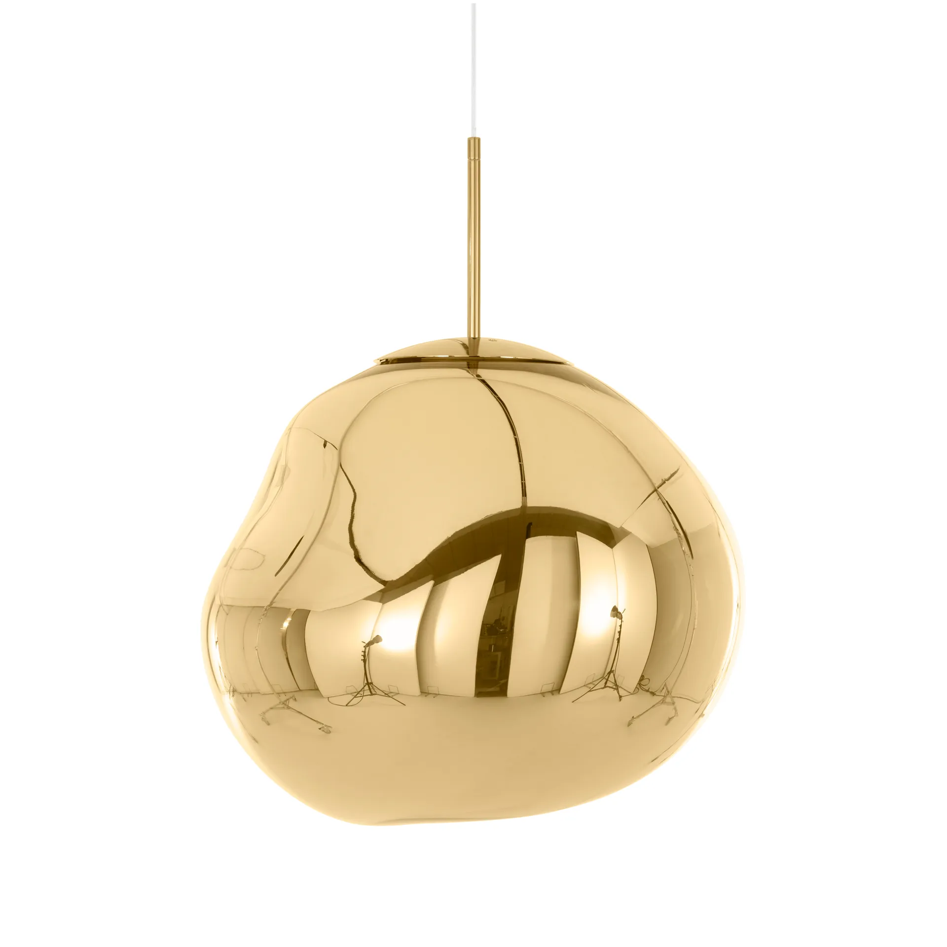 Melt-kattovalaisin LED, Kultainen, medium 50x50 cm Tom Dixon