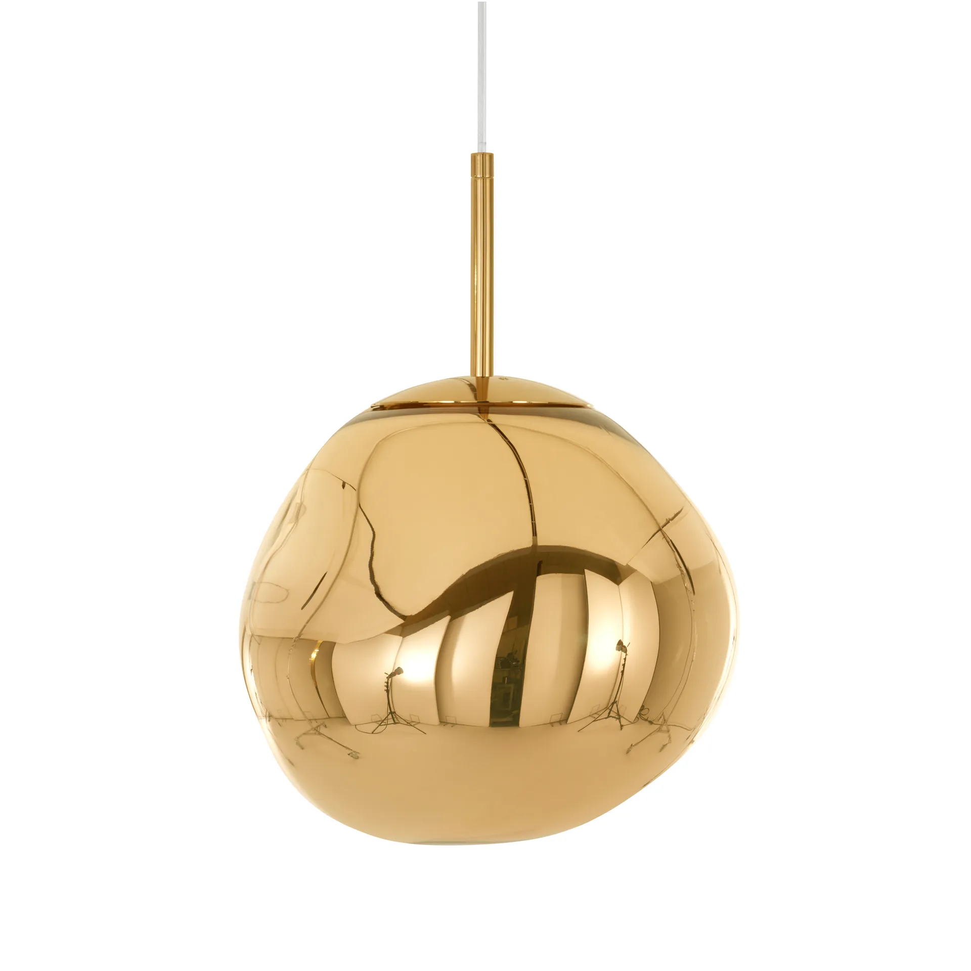 Melt-kattovalaisin LED, Kultainen, mini 27x28 cm Tom Dixon