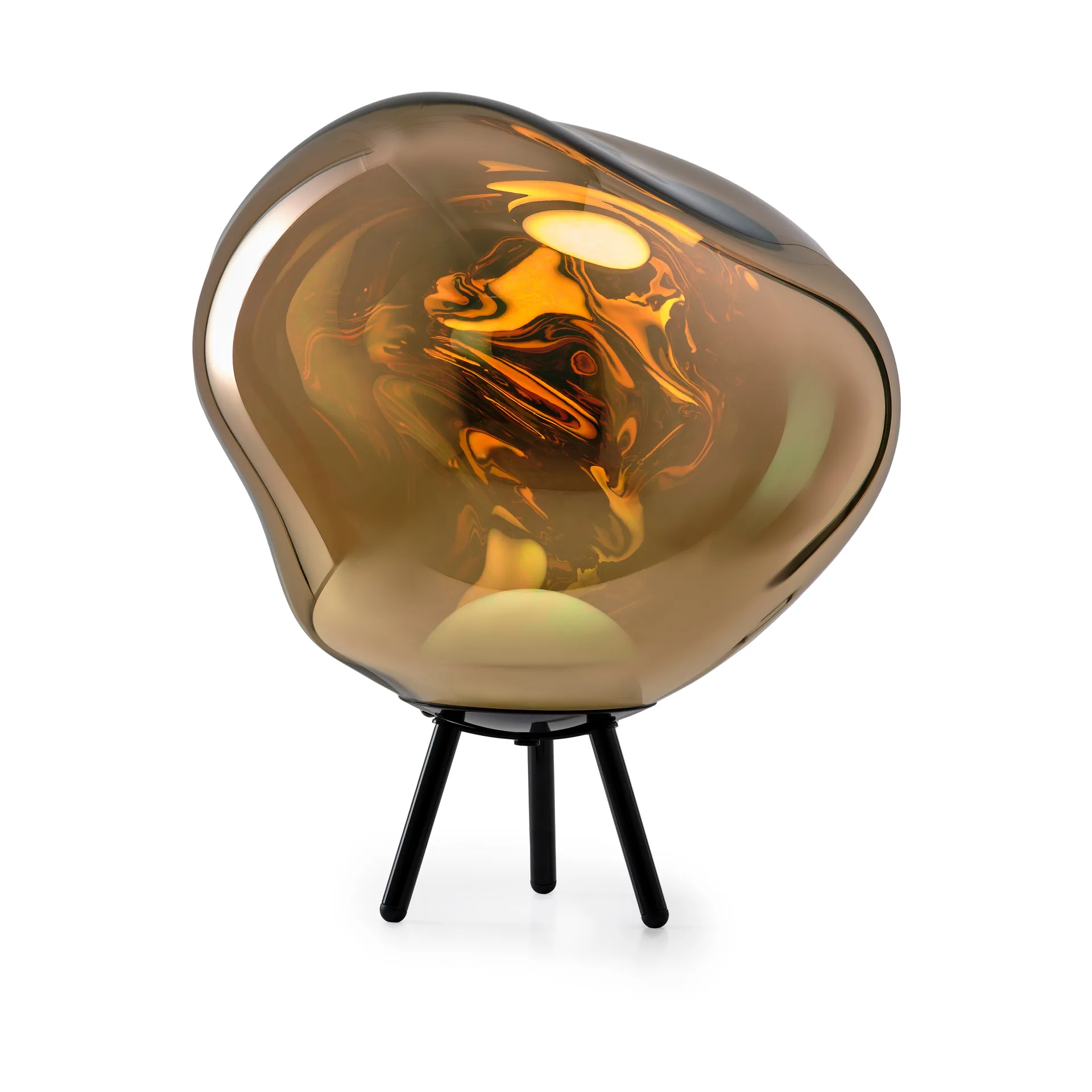 Melt Portable LED Large lattiavalaisin, Kulta Tom Dixon