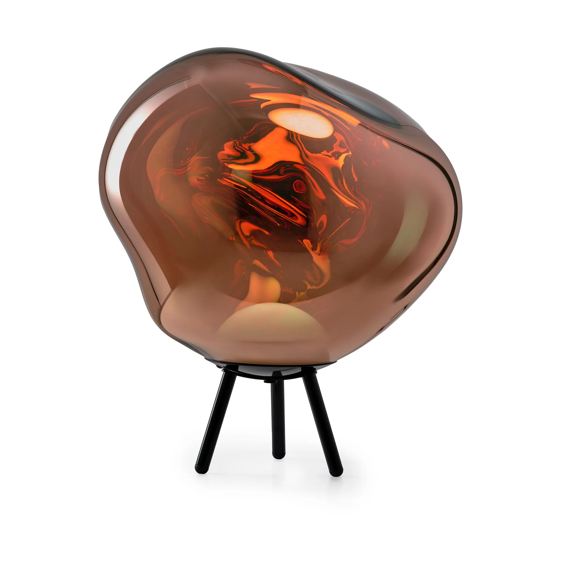 Melt Portable LED Large lattiavalaisin, Kupari Tom Dixon