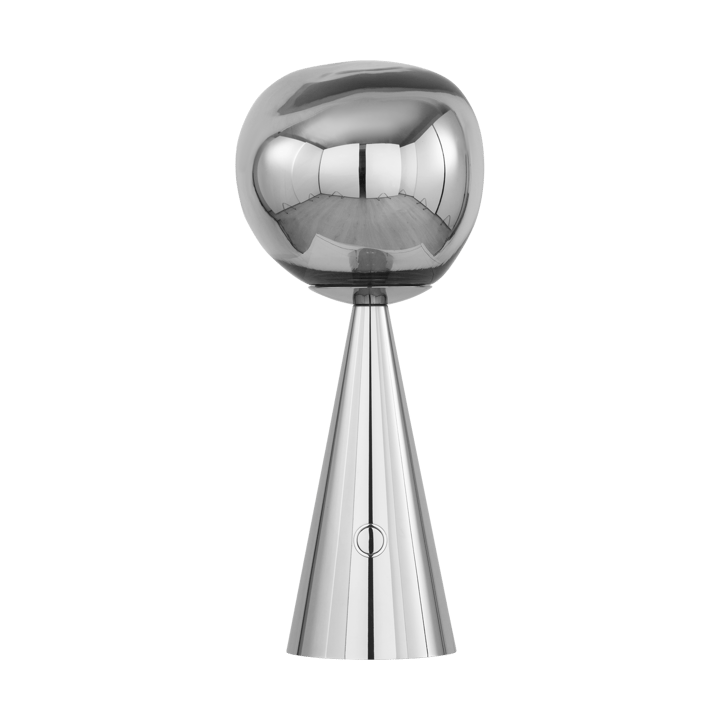 Melt Portable LED -pöytävalaisin 28,5 cm, Hopea Tom Dixon