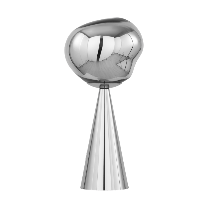 Melt Portable LED -pöytävalaisin 28,5 cm, Hopea Tom Dixon
