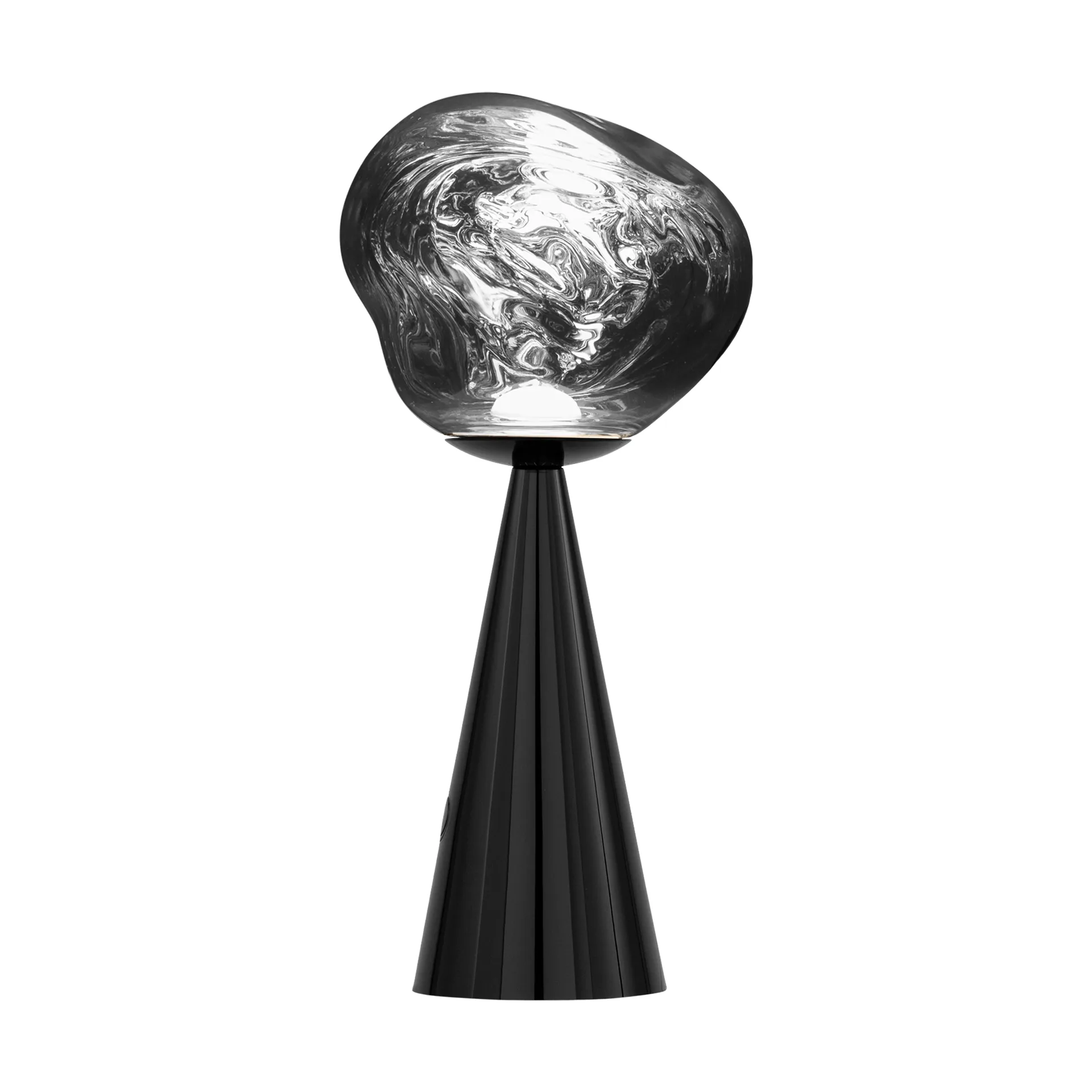Melt Portable LED -pöytävalaisin 28,5 cm, Musta Tom Dixon