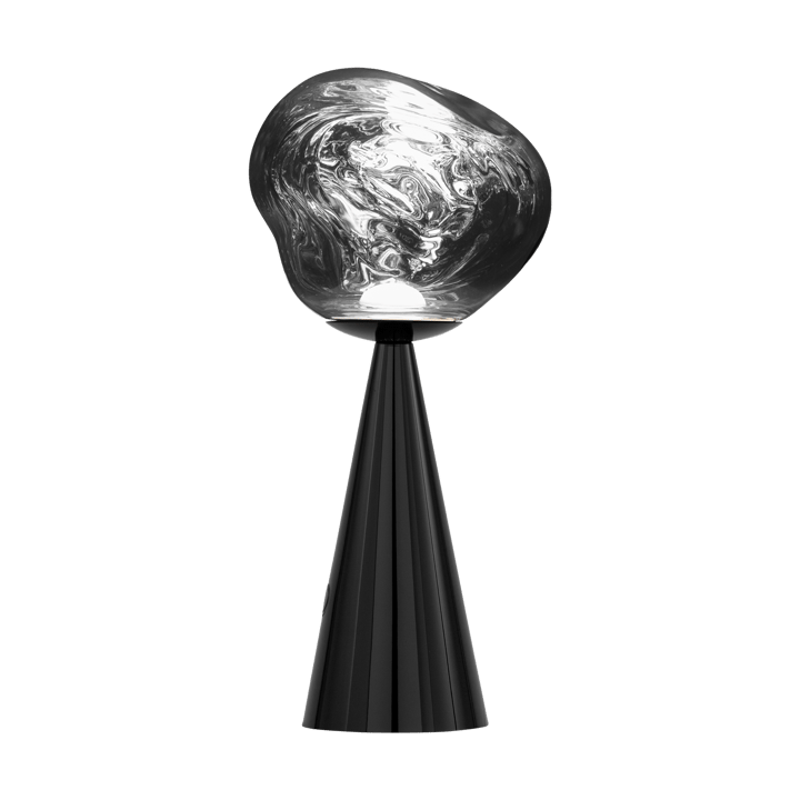 Melt Portable LED -pöytävalaisin 28,5 cm, Musta Tom Dixon