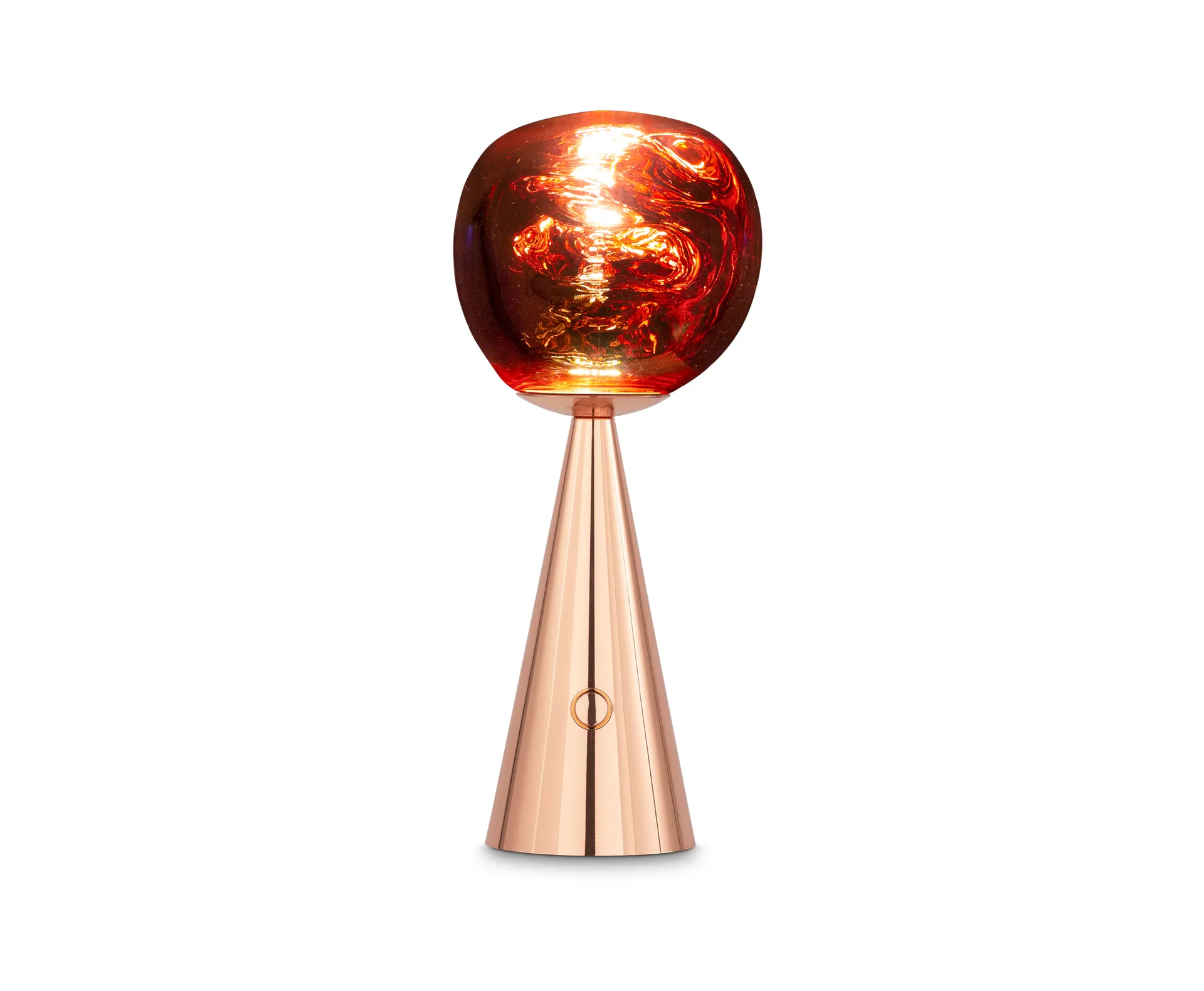 Melt Portable pöytävalaisin, Copper Tom Dixon