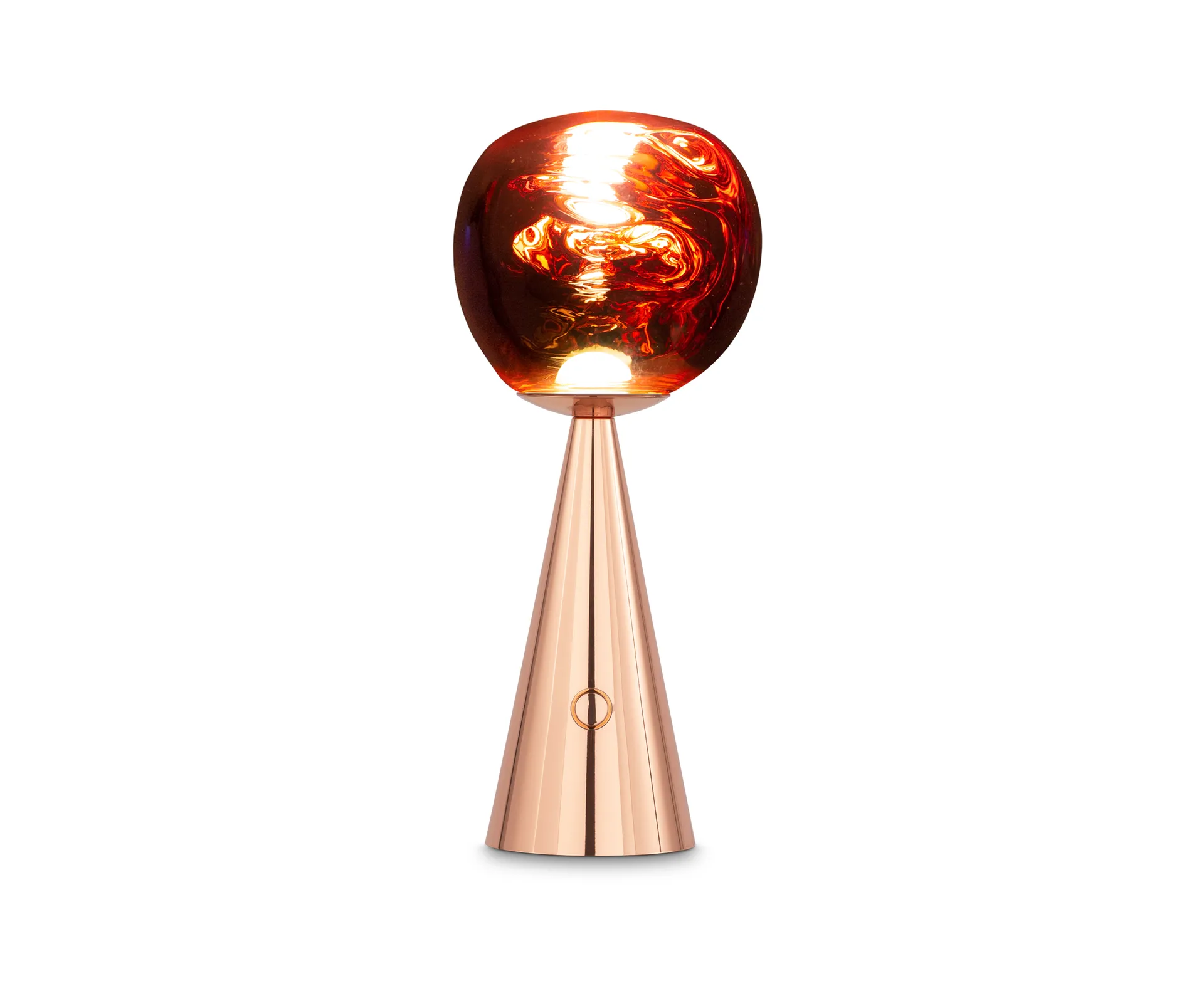 Melt Portable pöytävalaisin, Copper Tom Dixon