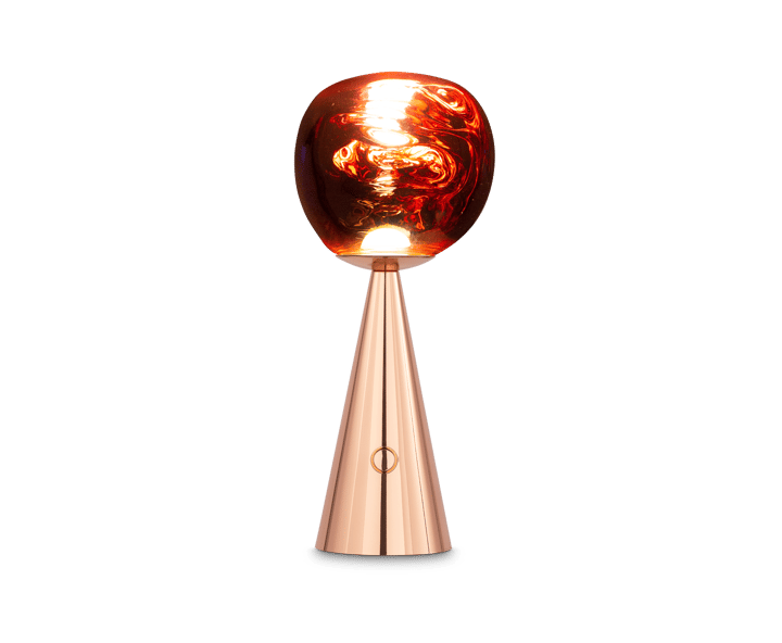 Melt Portable pöytävalaisin, Copper Tom Dixon
