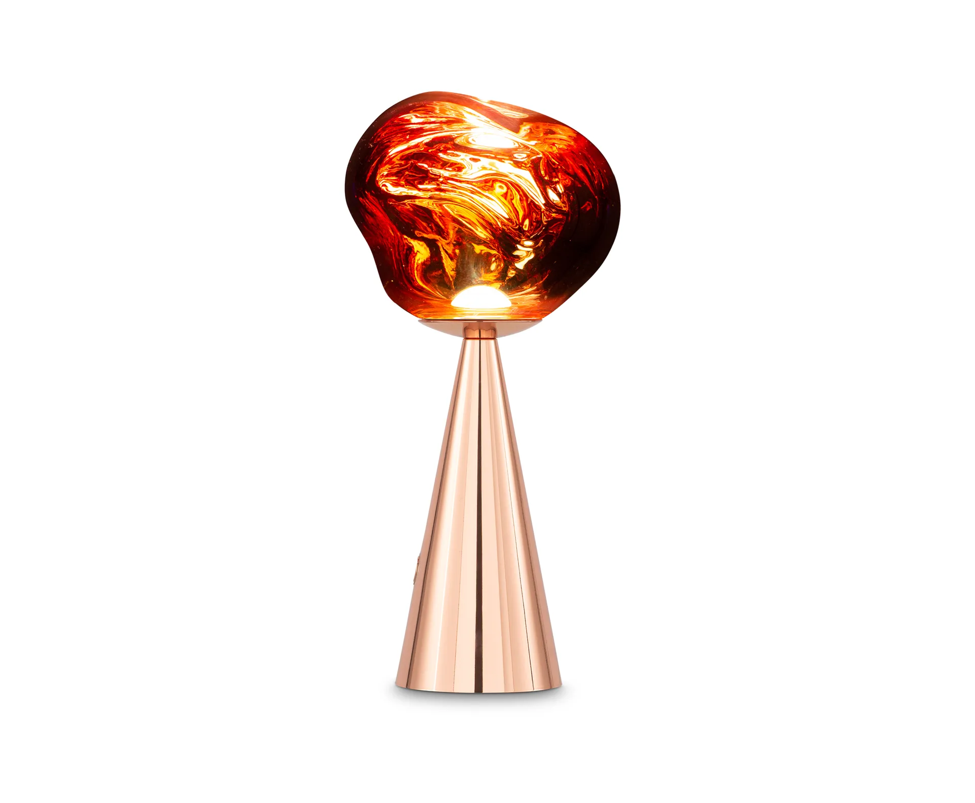 Melt Portable pöytävalaisin, Copper Tom Dixon