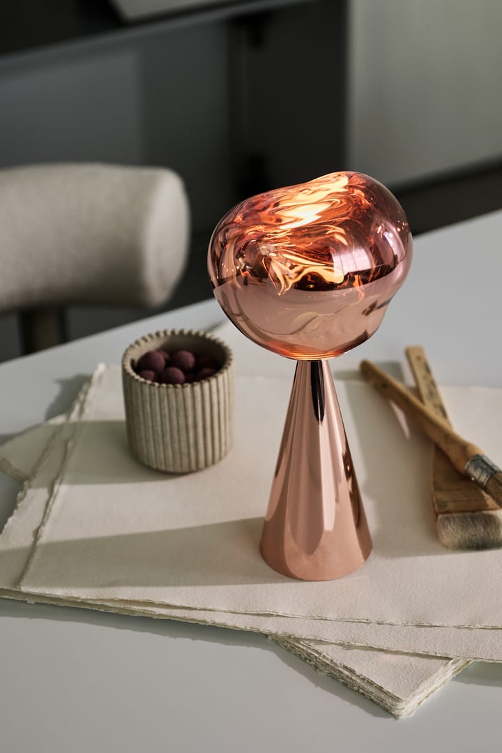 Melt Portable pöytävalaisin - Copper - Tom Dixon