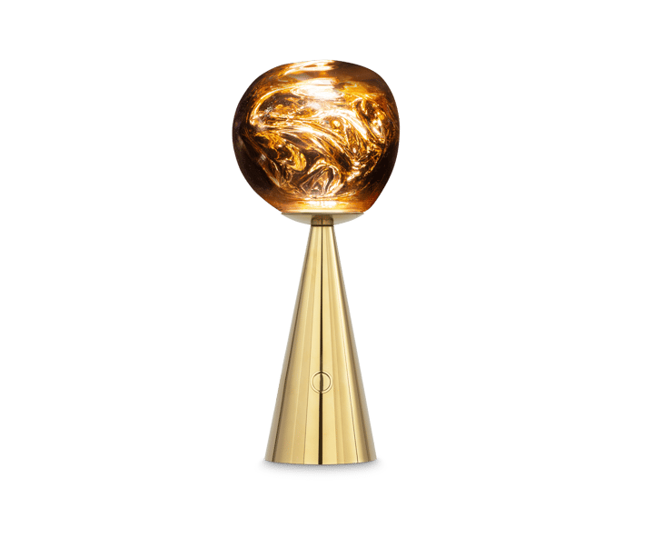 Melt Portable pöytävalaisin, Gold Tom Dixon