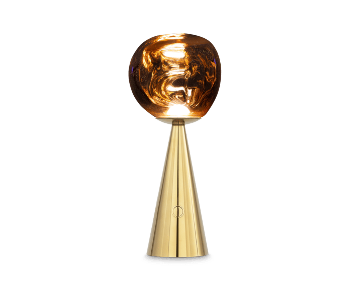 Melt Portable pöytävalaisin, Gold Tom Dixon