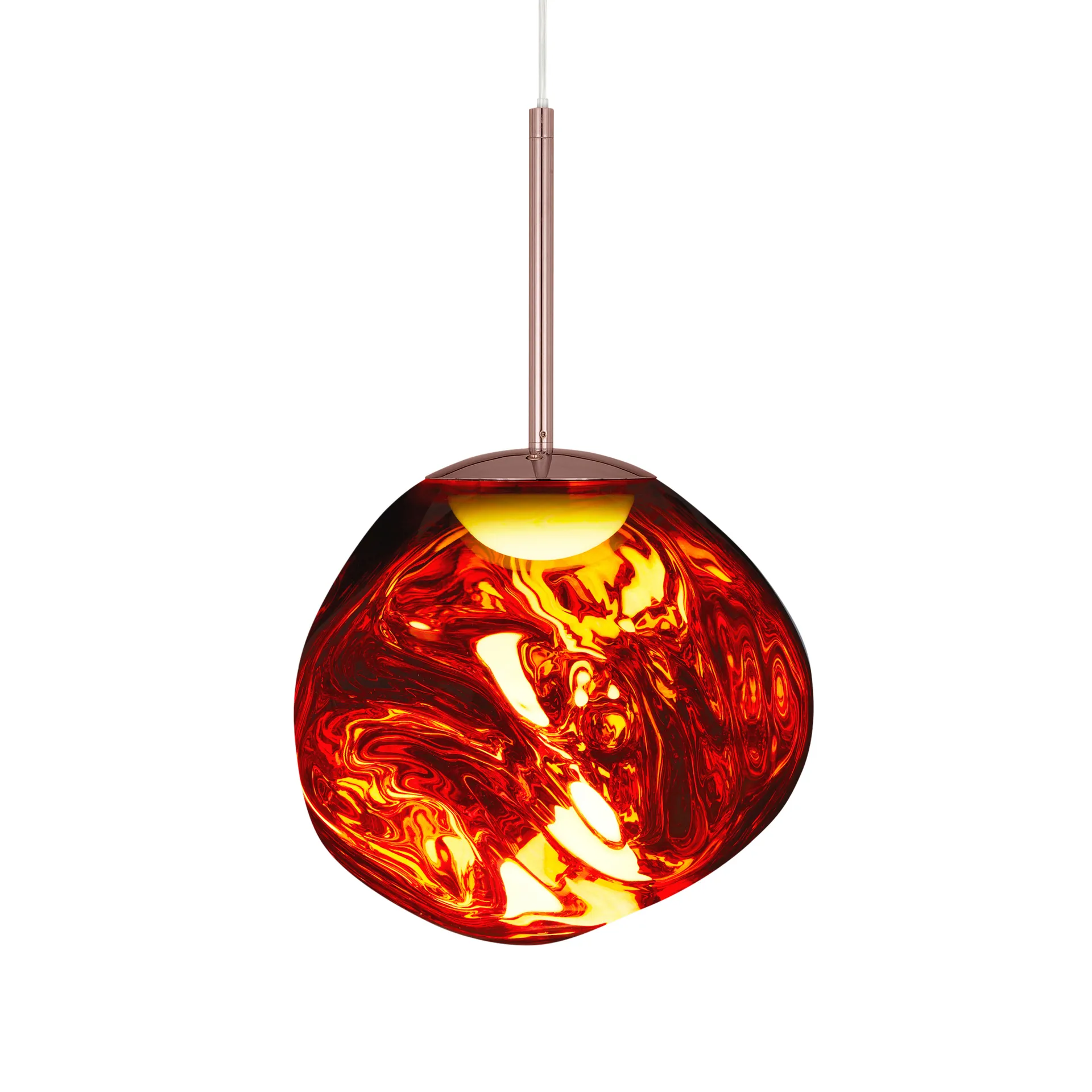 Melt riippuvalaisin LED, Copper (kupari), mini 27x28 cm Tom Dixon