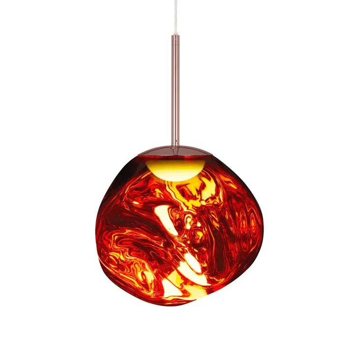Melt riippuvalaisin LED - Copper (kupari), mini 27x28 cm - Tom Dixon