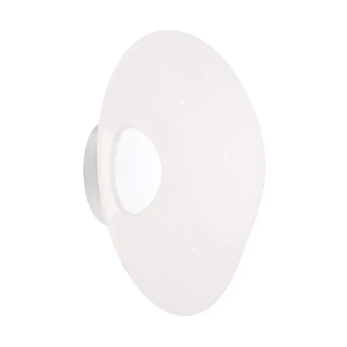 Melt Surface LED seinävalaisin, Opal-silver Tom Dixon