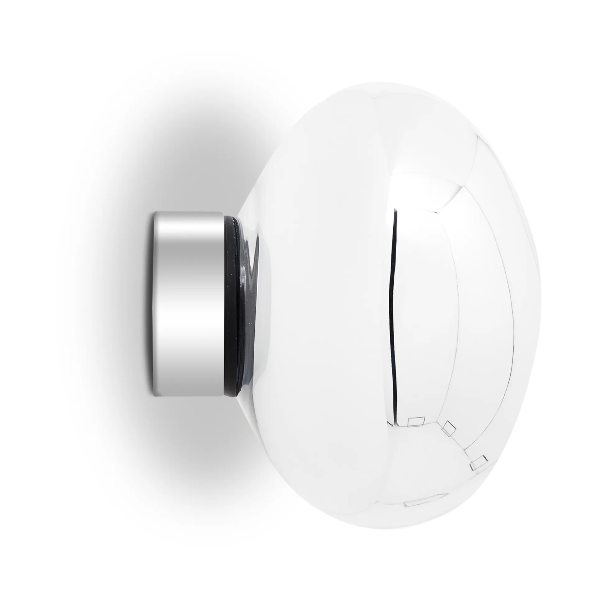 Melt Surface mini seinävalaisin LED 30 cm, Hopea Tom Dixon