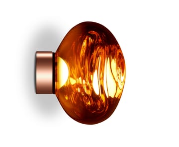 Melt Surface mini seinävalaisin LED 30 cm - Kupari - Tom Dixon