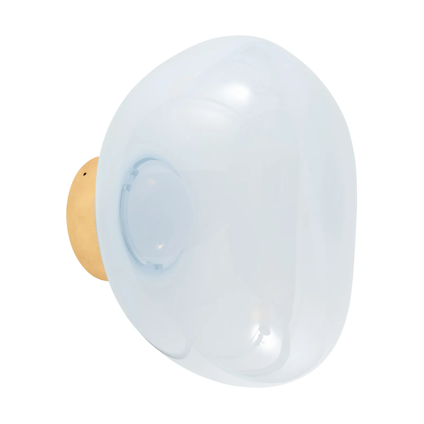 Melt Surface mini seinävalaisin LED 30 cm, Opal-gold Tom Dixon