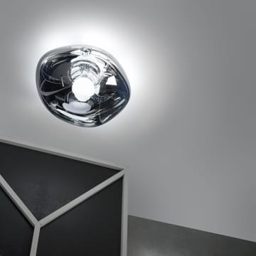 Melt Surface -seinä-/kattovalaisin LED - Kromi - Tom Dixon