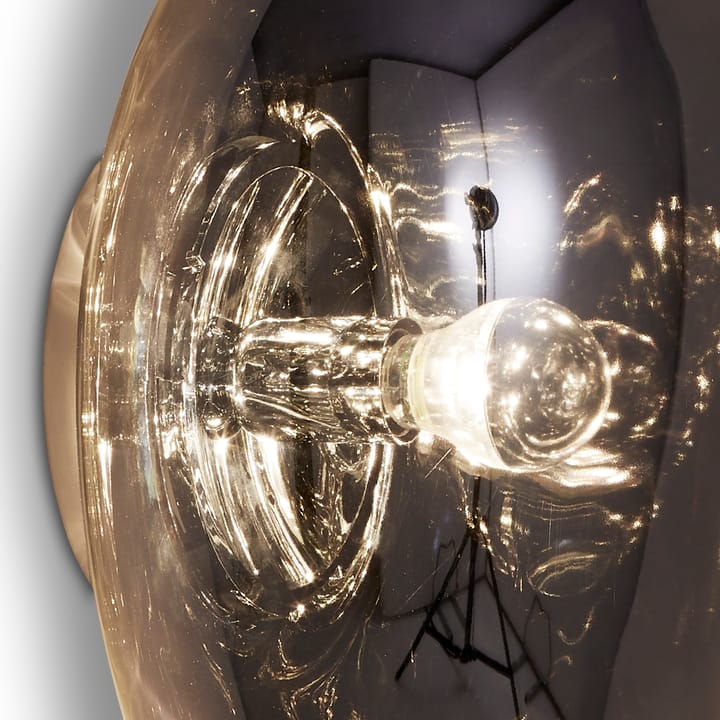 Melt Surface -seinä-/kattovalaisin LED, Savunvärinen Tom Dixon