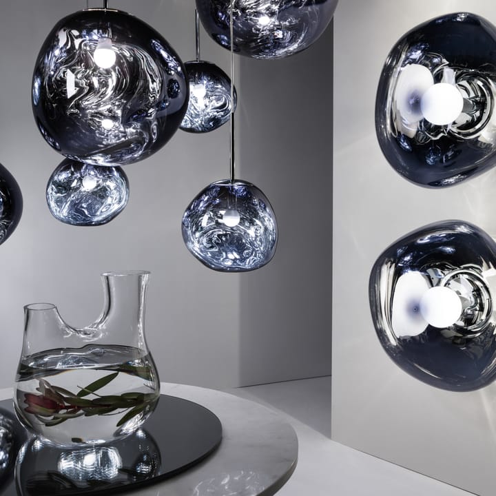Melt Surface -seinä-/kattovalaisin LED, Savunvärinen Tom Dixon